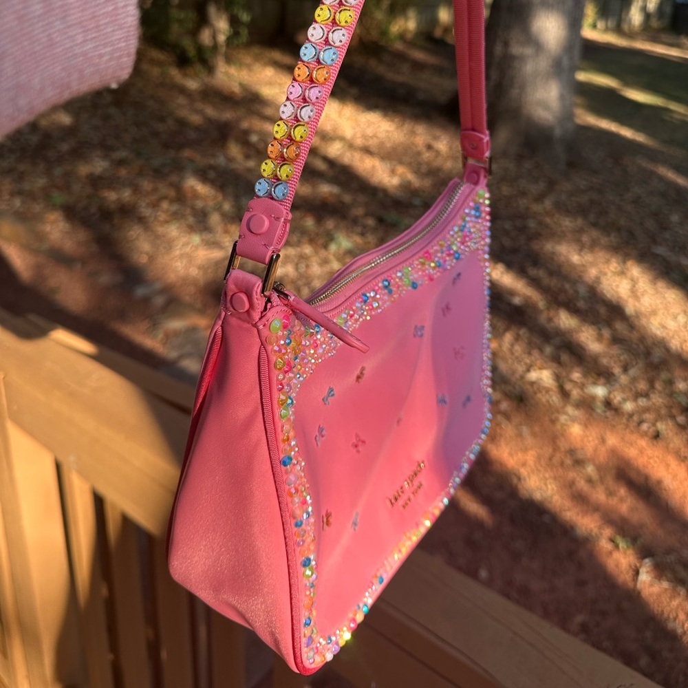Custom Beaded Kate Spade Bag - Picture 2 of 8